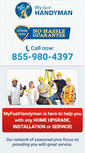 Mobile Screenshot of myfasthandyman.com